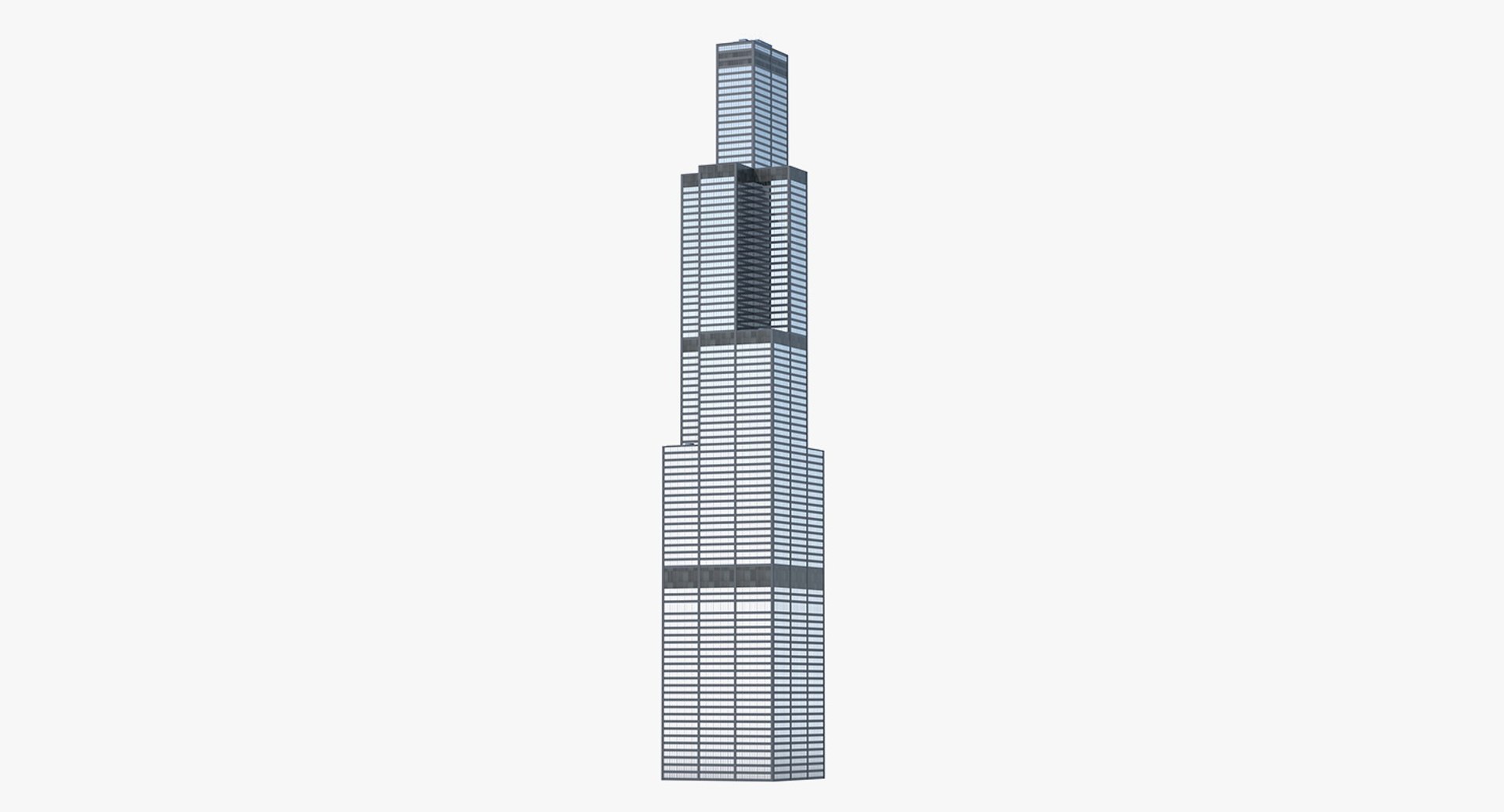 Skyscraper Generic 3D Model 3D model preview