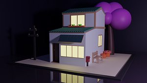 3D Casa Animada