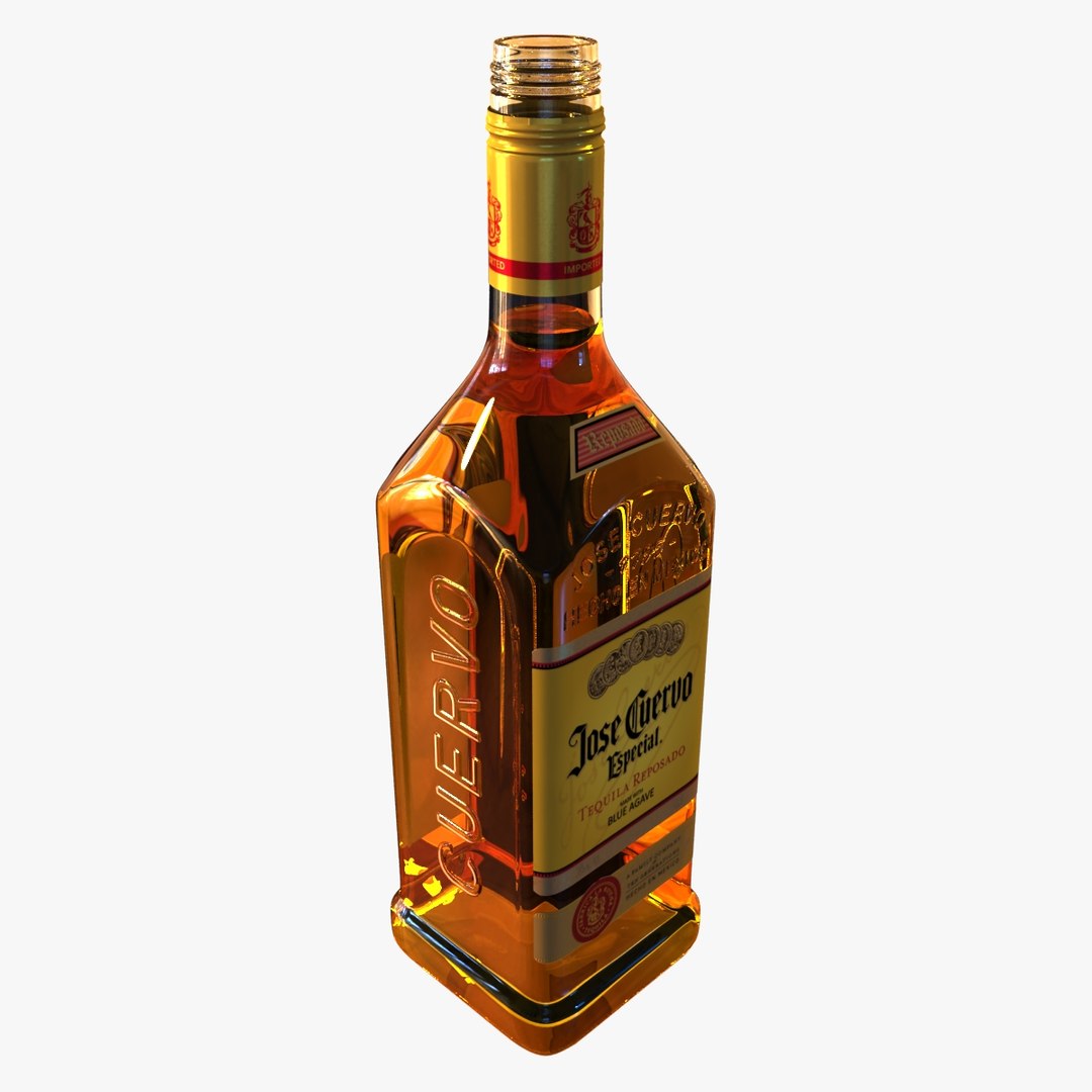 3d Jose Cuervo Tequila Bottle