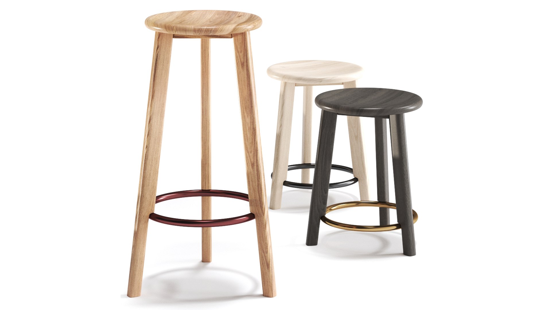 Noughts And Crosses Stool By Modus 3D Model - TurboSquid 1885866