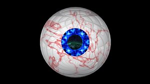 free 3d rigged eyes of deep insight