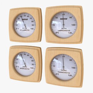 Thermometer-Hygrometer Sauna