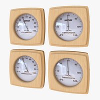 Thermometer-Hygrometer Sauna