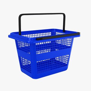 plastic basket market 3D model