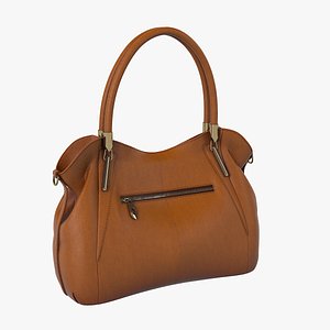 heshe womens leather handbags 3D model