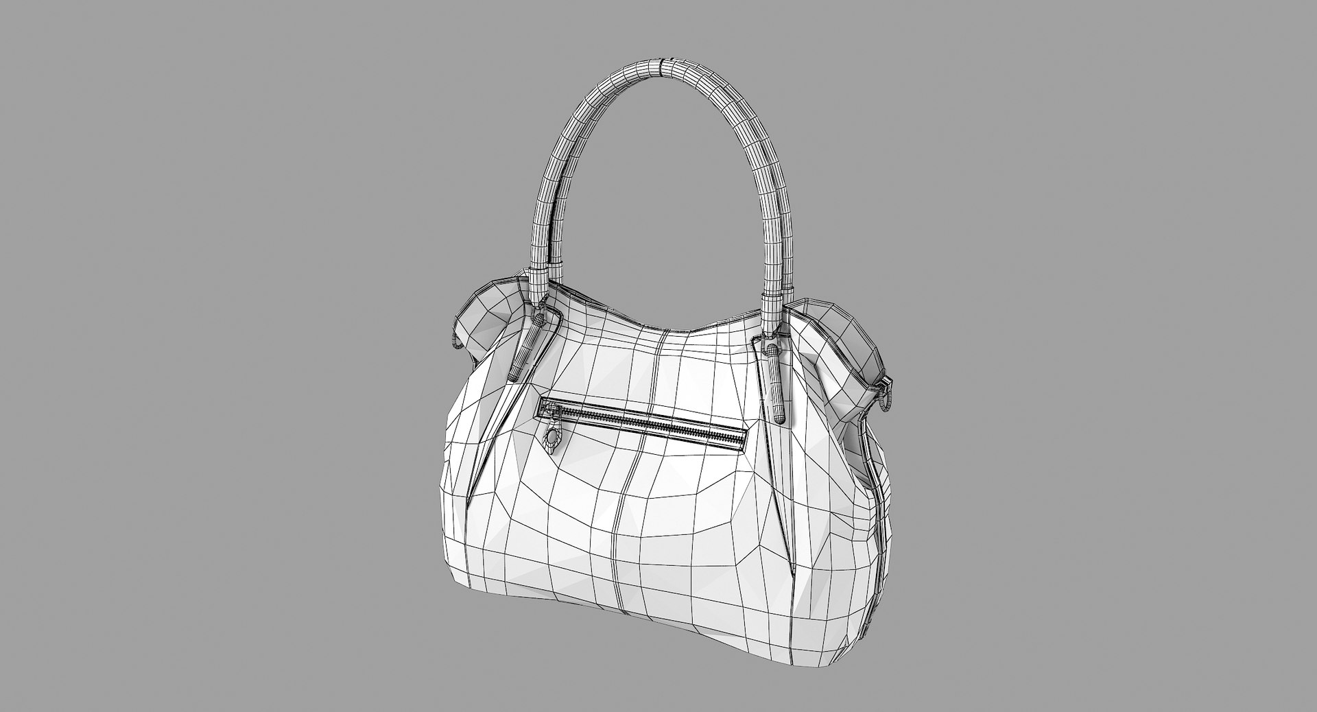 Heshe womens leather handbags 3D model - TurboSquid 1332882