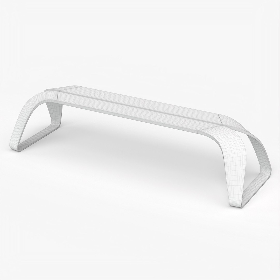 Bench 3D Model - TurboSquid 2234876