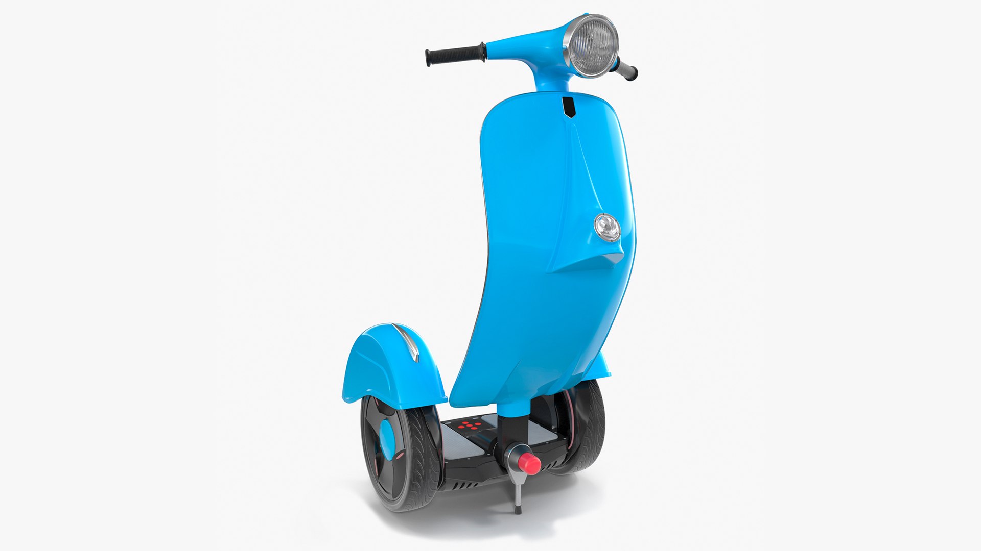 Standup Scooter 3D model preview