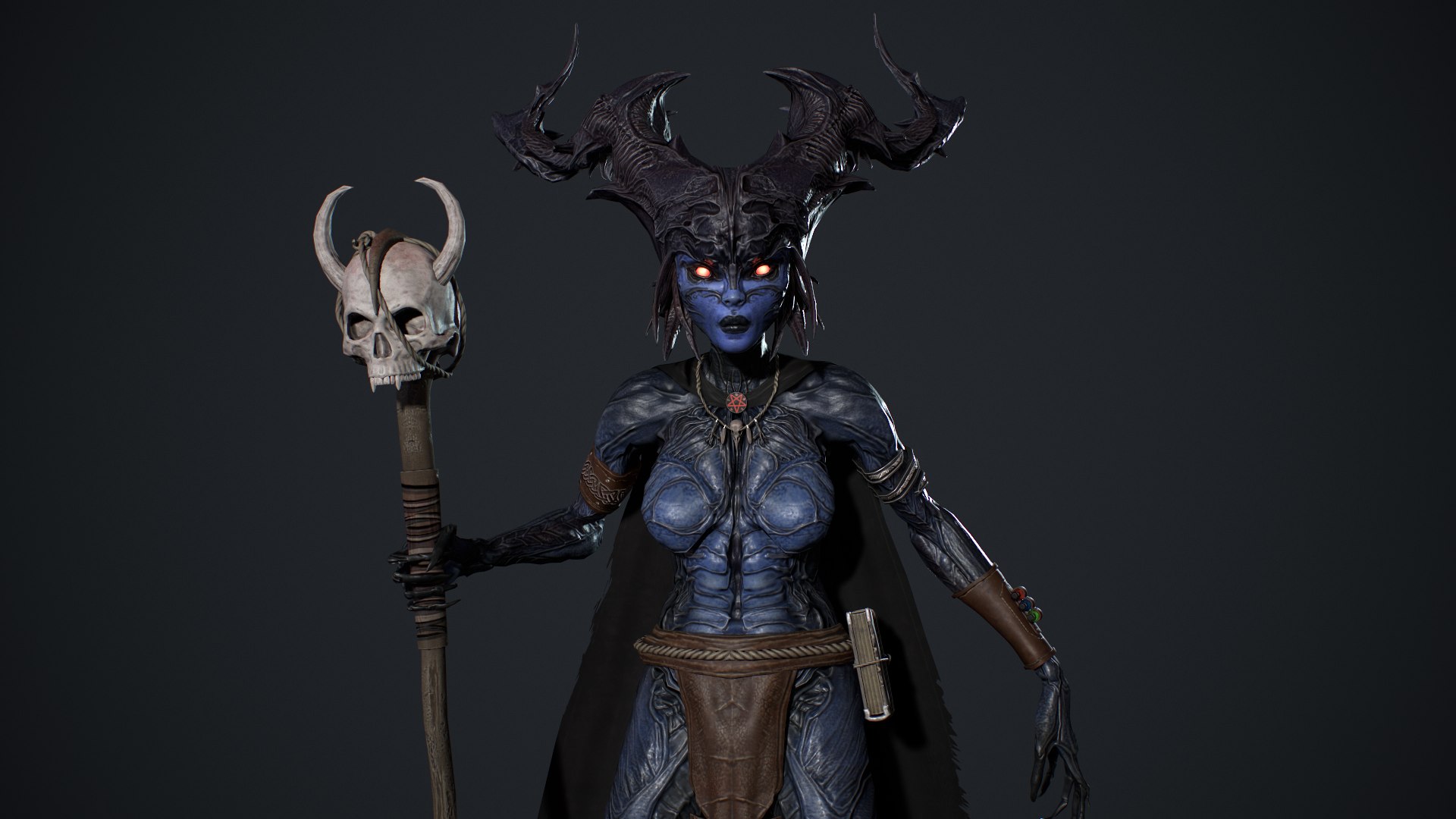 3D Forest Witch Model - TurboSquid 2227789