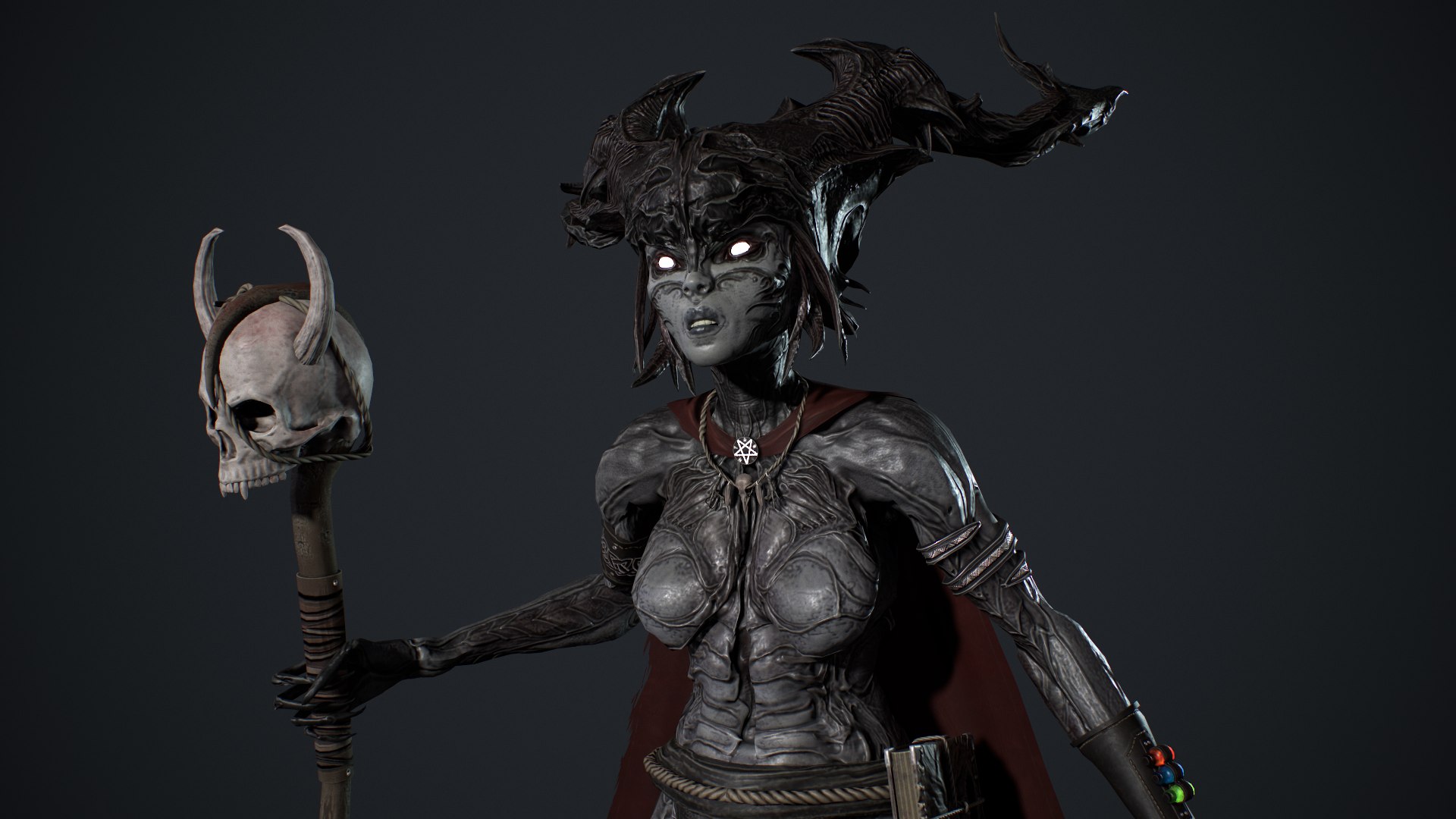 3D Forest Witch Model - TurboSquid 2227789