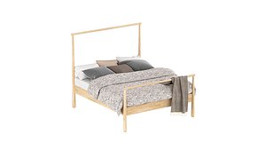 IKEA GJORA Bed 3D model