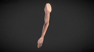 Human Male Arm - Base Mesh 3D Model - TurboSquid 1843582