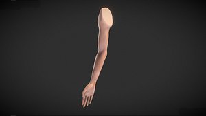 Female Arm base mesh