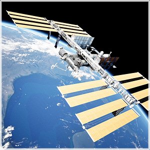 International Space Station model