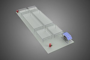 NFT FIELD AEROPONIC HYDROPONIC CROP PLANT FARM SOLAR POWERED IOT