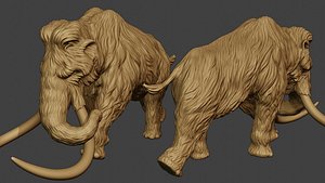 3D Mammoth P2 model