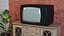 Viejo televisor retro