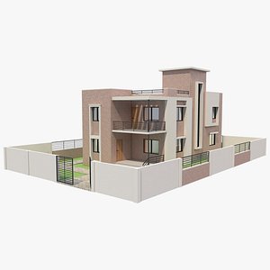 3D Brick House 10