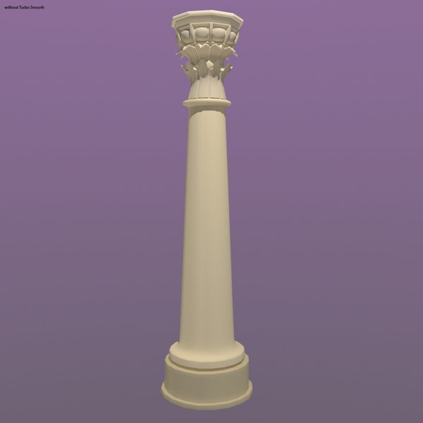 3ds max freestyle pillar