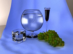 Still Life - Some vine