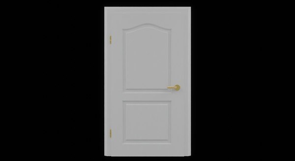 modelo 3d Puerta interior clásica - TurboSquid 2244126