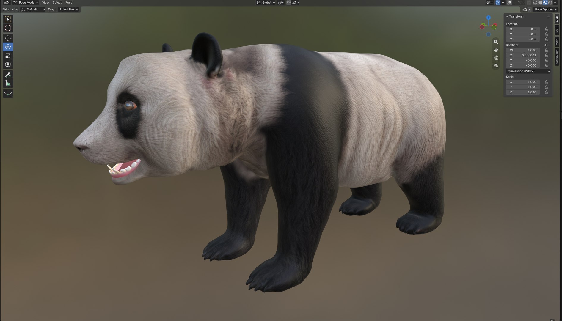 Panda Bear 3D model https://p.turbosquid.com/ts-thumb/WM/6D8fFk/3g/6/jpg/1785211216/1920x1080/fit_q87/c2ec262096058b0f08f04baff99586abeed831be/6.jpg