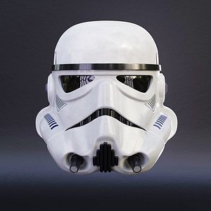 3D Storm Trooper Helmet