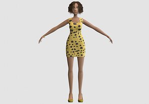 curvy female woman