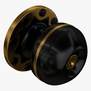 3d model door lock