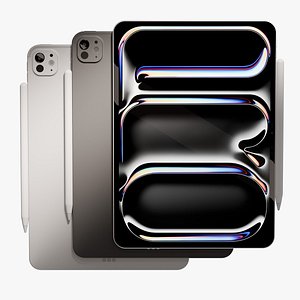 3D iPad Pro 2024 11 inch