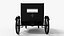 Carrozza - Dracula Modello 3D low-poly