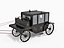 Carrozza - Dracula Modello 3D low-poly