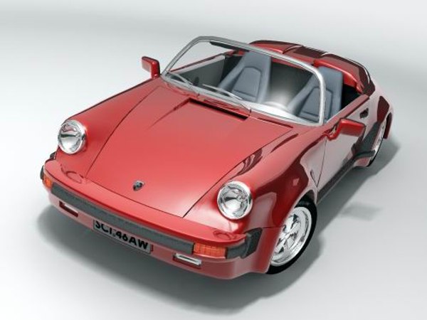 3D модель Porsche 911 Speedster классик 1980 - TurboSquid 555449