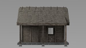 Rumah Gubuk Bali Kayu Wooden Balinese Hut