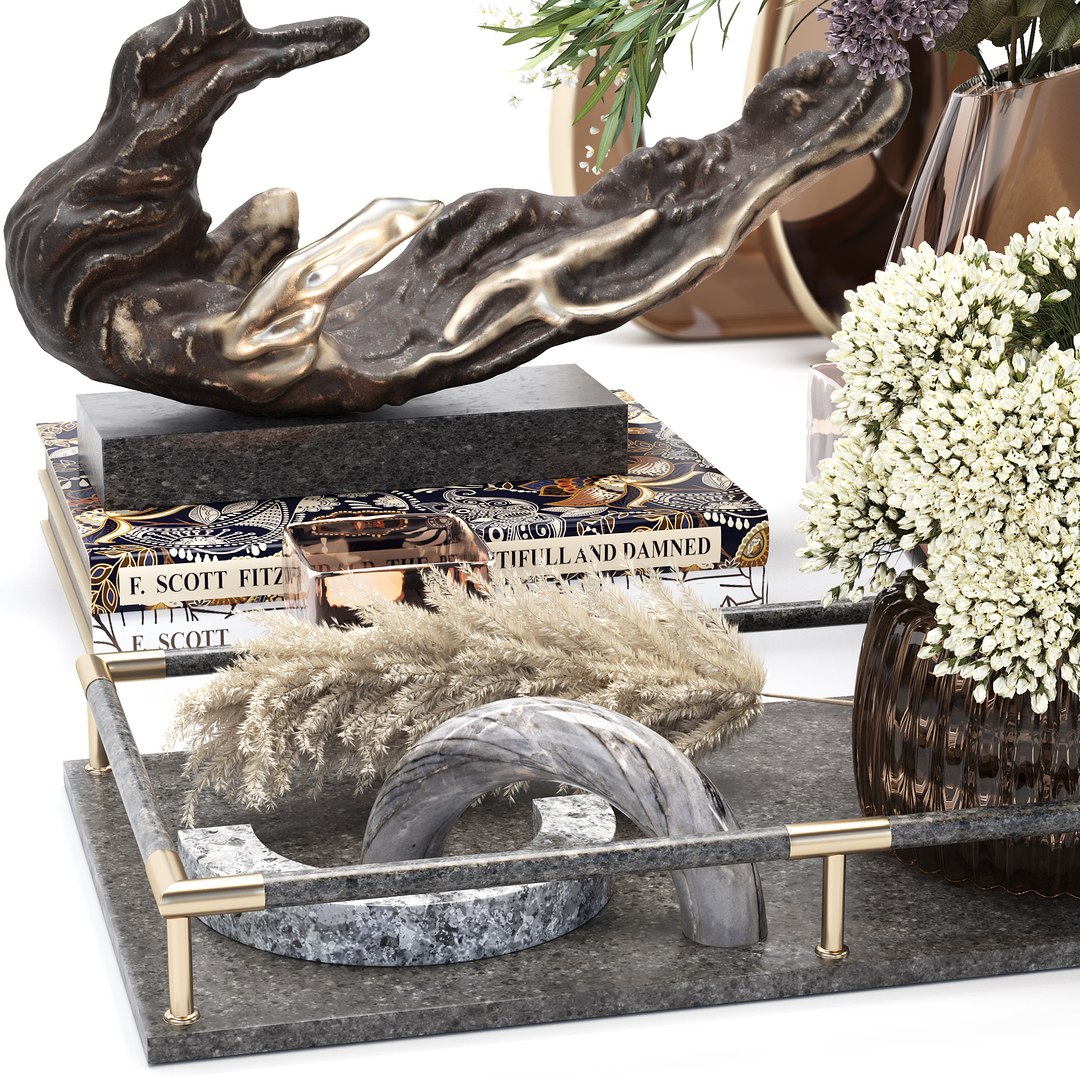 Decorative Set Model - TurboSquid 2045686
