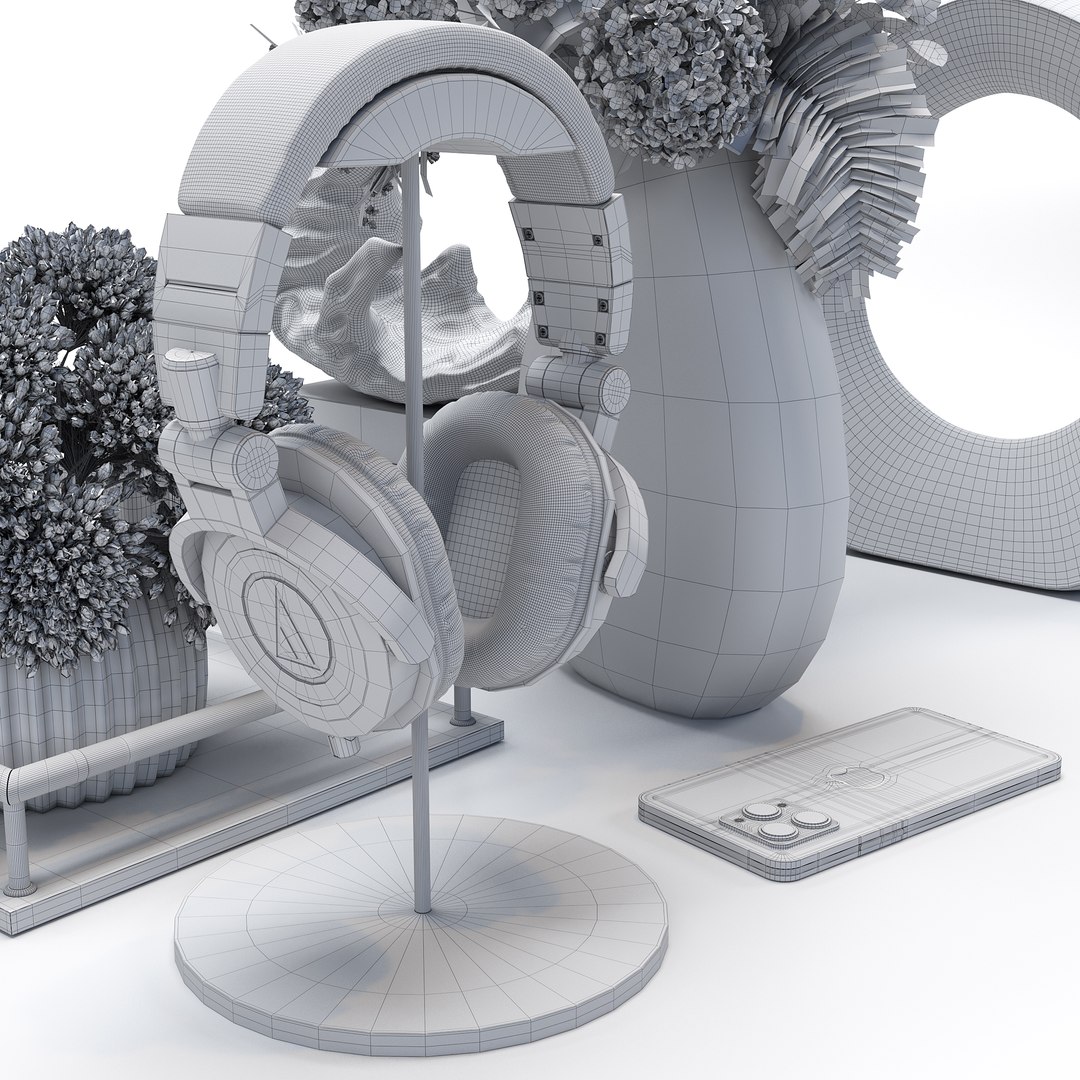 Decorative Set Model - TurboSquid 2045686