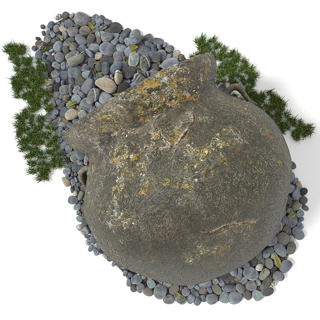 X Decorative Vase Pebbles