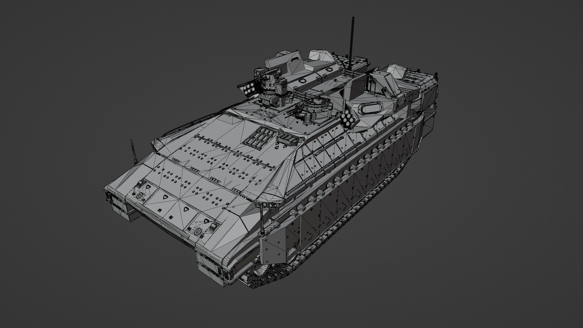 IDF Nammer APC With Trophy APS 3D Model 3D - TurboSquid 1945107