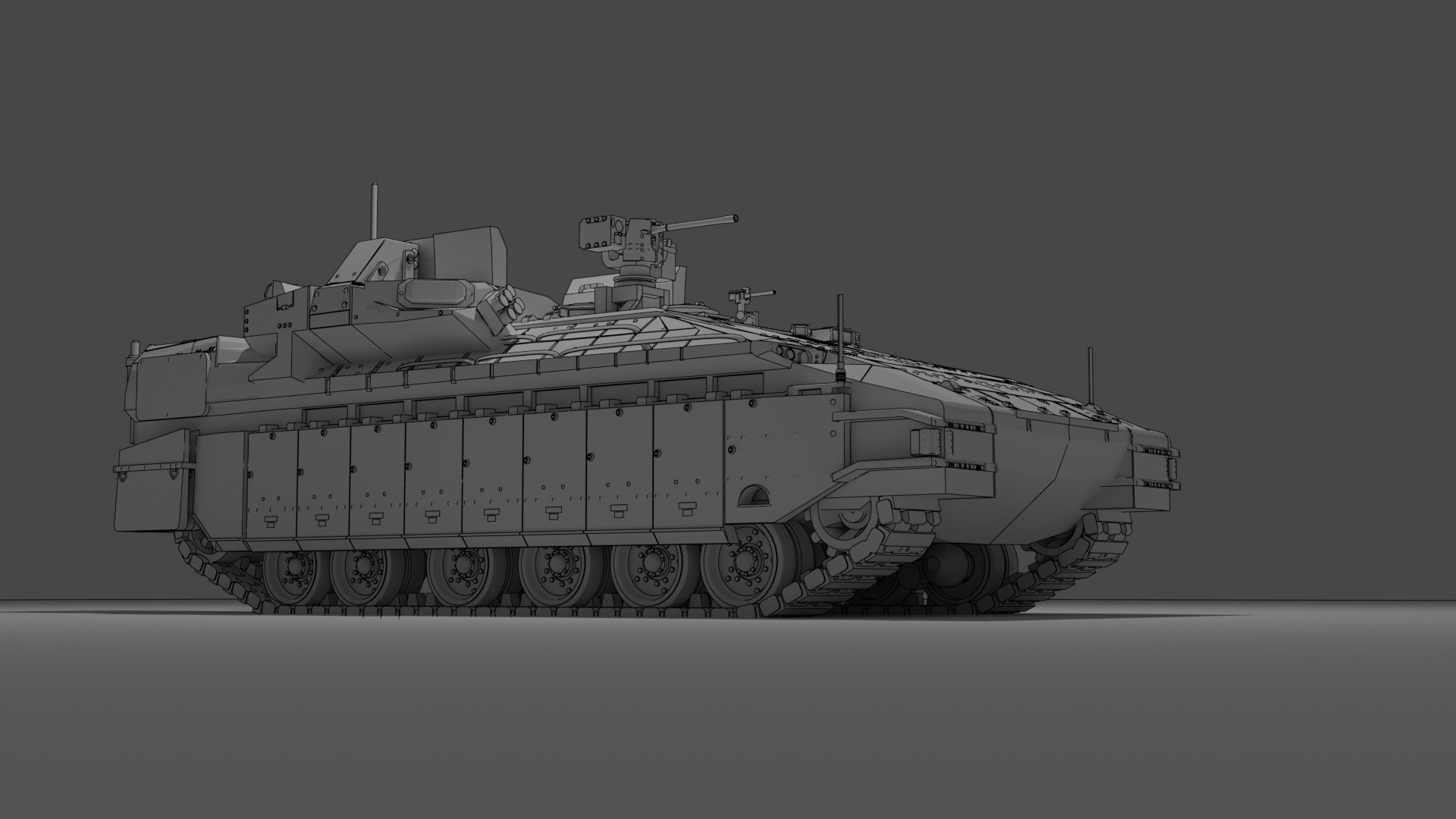 IDF Nammer APC With Trophy APS 3D Model 3D - TurboSquid 1945107