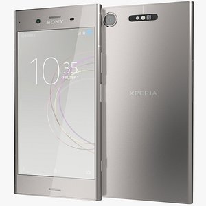 realistic sony xperia xz1 3D model