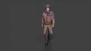 arab 3D model
