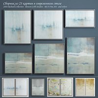 The collection of contemporary paintings (set-9)