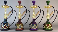 4 color Shisha hookah