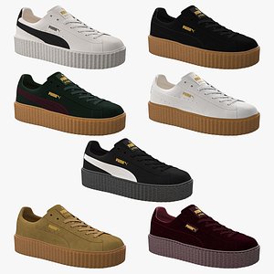 Puma x Fenty Creepers Collection 3D model