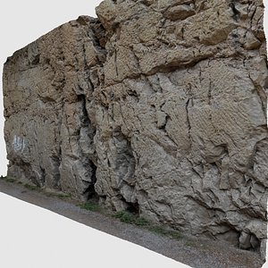 scan cliff wall 3D