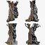 4 escaneos 3D de alta resolución de olivos en un solo paquete.