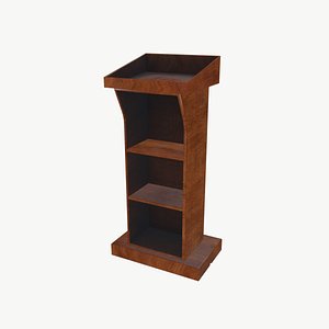 3D model Podium