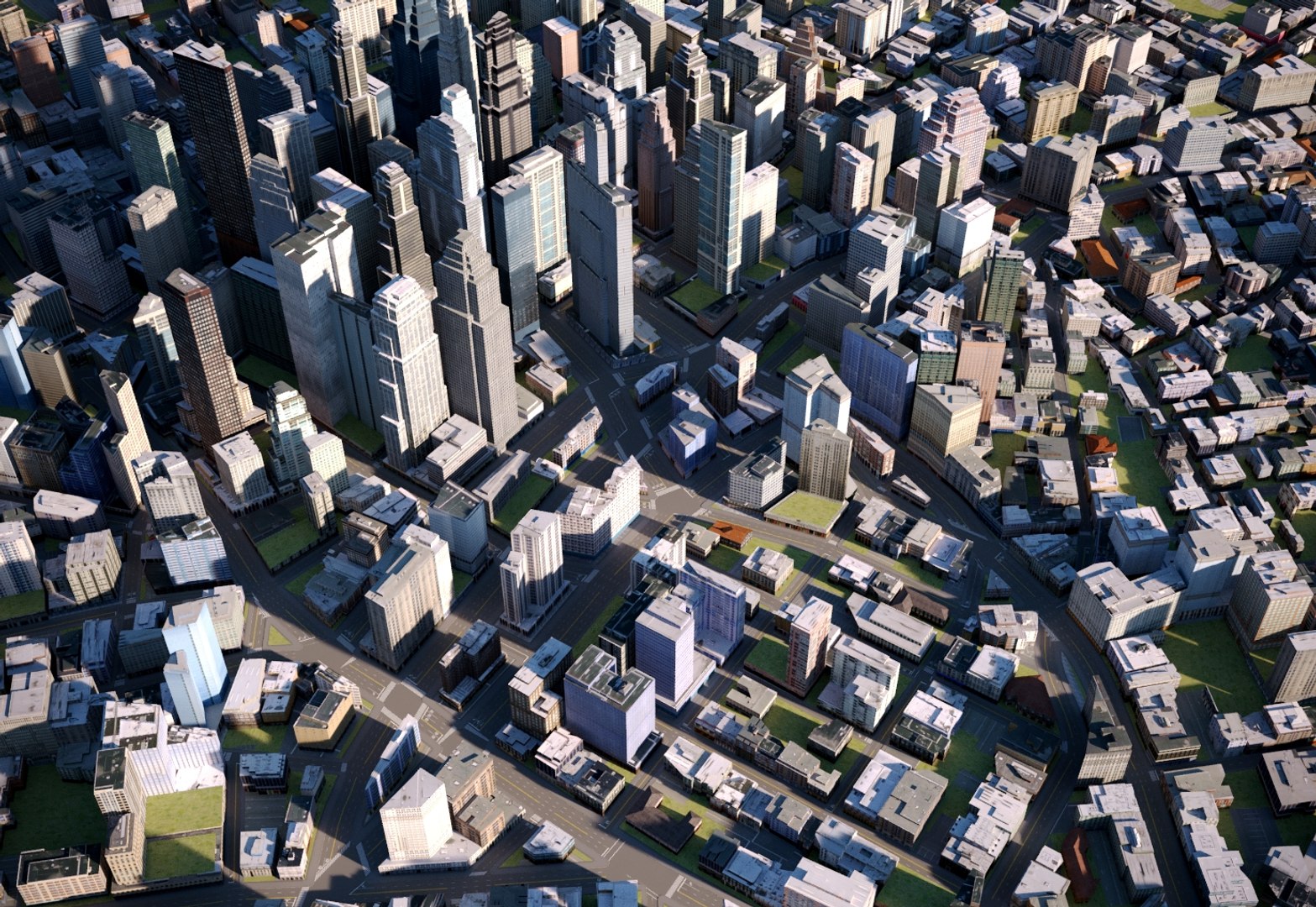 3D City Cityscape - TurboSquid 1460817