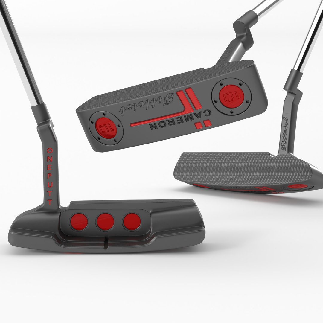 3D Golf Putter Model - TurboSquid 2458455