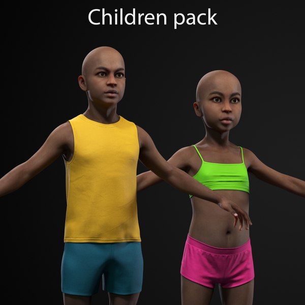 Children pack 3D